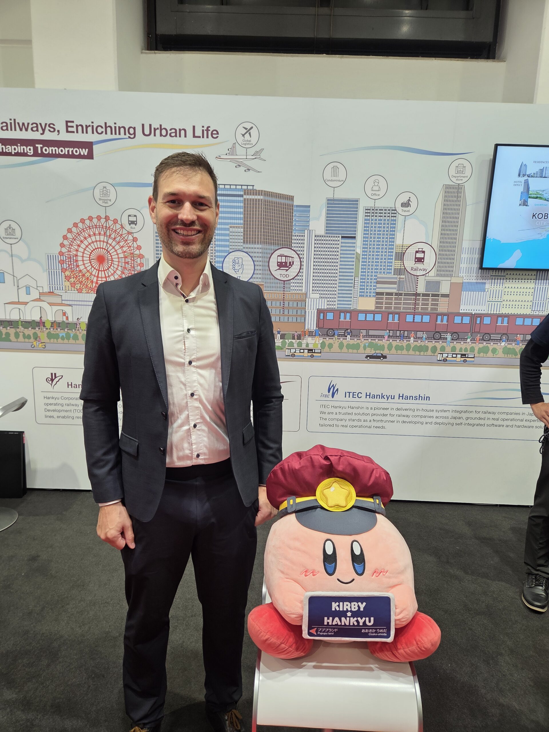 Bernhard Mittelbach auf der InnoTrans 2026