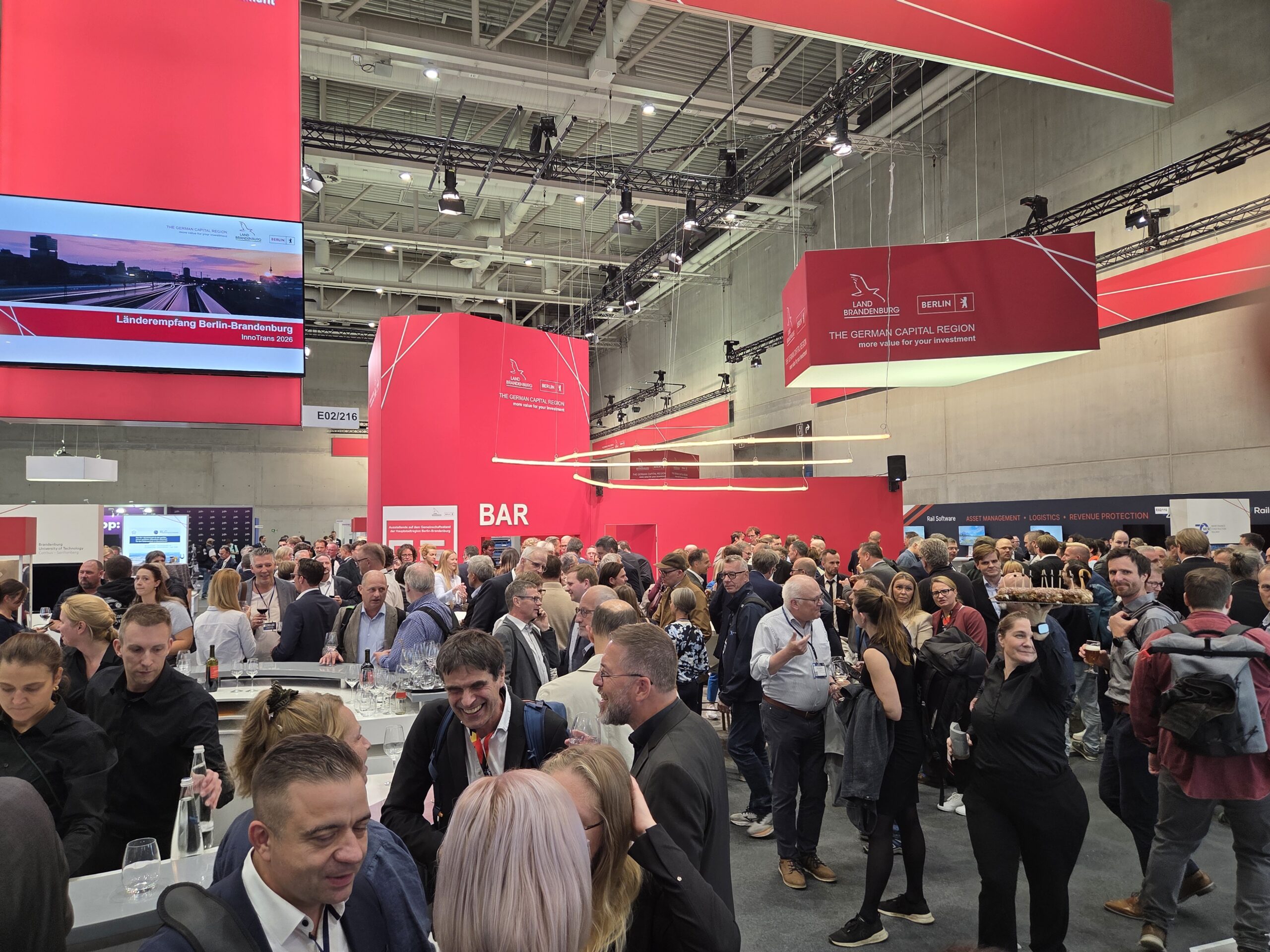Netzwerkaktivität von Berlin Partner auf der InnoTrans 2026