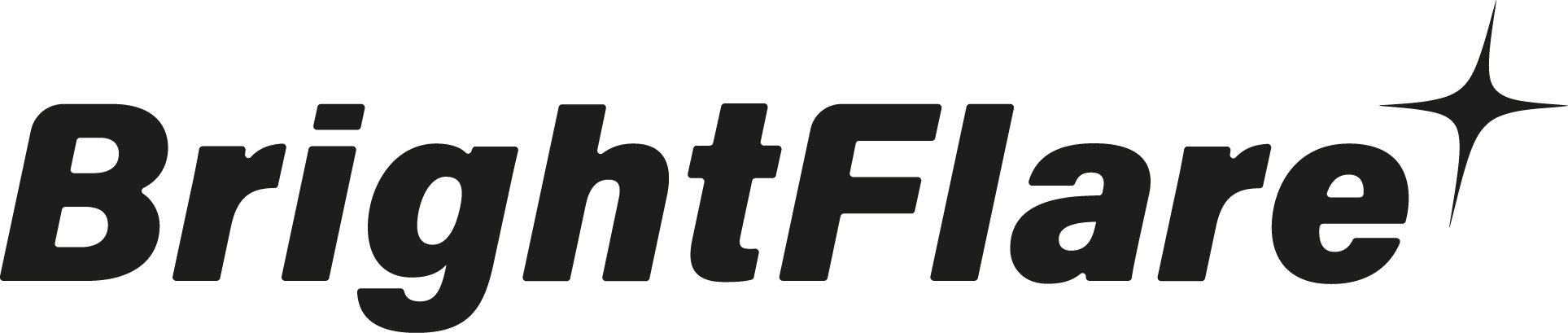 BrightFlare_Schriftzug schwarz