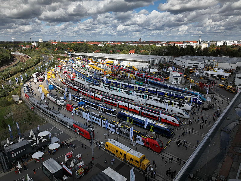 Innotrans Gleisgelände