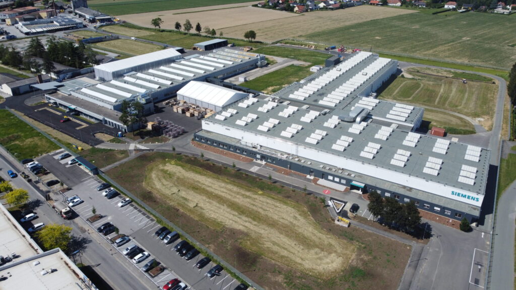 Luftaufnahme Siemens Mobility Fürstenfeld - c Siemens