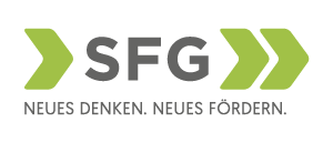 SFG Logo - Neues Denken. Neues Fördern. - Logo