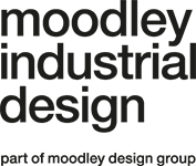 moodley - Industrial design - part of moodley design group Logo